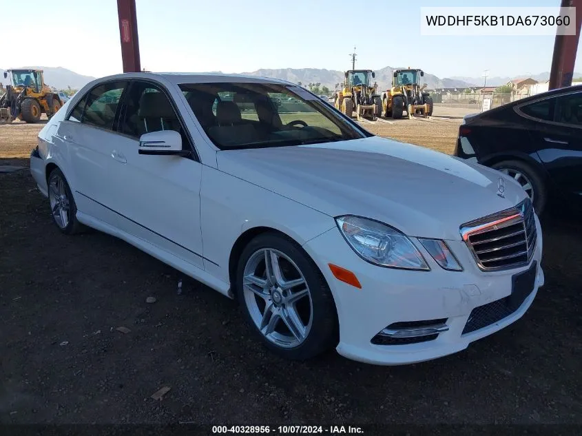 2013 Mercedes-Benz E 350 VIN: WDDHF5KB1DA673060 Lot: 40328956