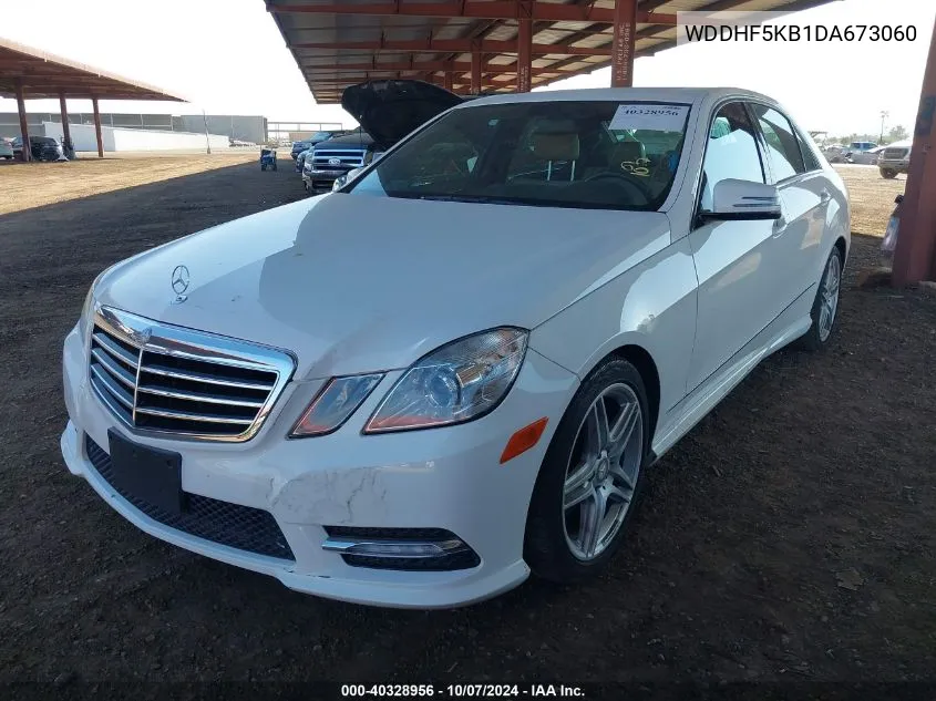 2013 Mercedes-Benz E 350 VIN: WDDHF5KB1DA673060 Lot: 40328956