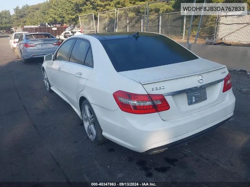 2013 Mercedes-Benz E 350 4Matic VIN: WDDHF8JB3DA767833 Lot: 40347863