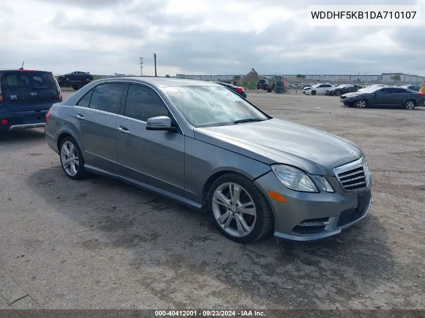 2013 Mercedes-Benz E 350 VIN: WDDHF5KB1DA710107 Lot: 40412001