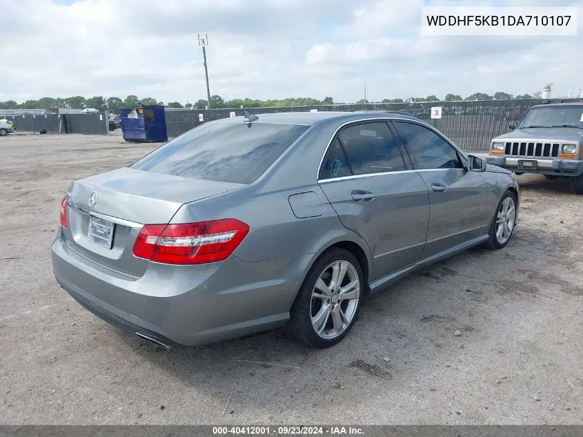 2013 Mercedes-Benz E 350 VIN: WDDHF5KB1DA710107 Lot: 40412001