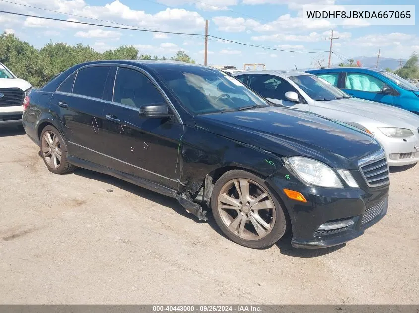 2013 Mercedes-Benz E 350 4Matic VIN: WDDHF8JBXDA667065 Lot: 40443000