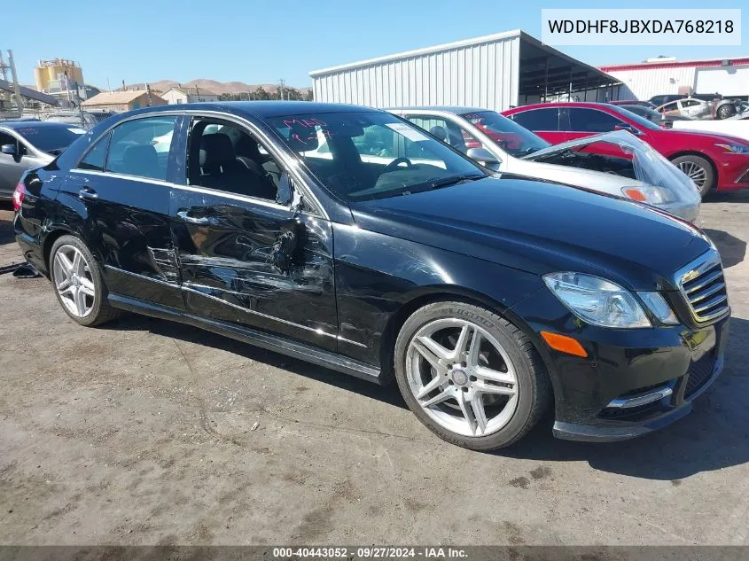 2013 Mercedes-Benz E 350 4Matic VIN: WDDHF8JBXDA768218 Lot: 40443052