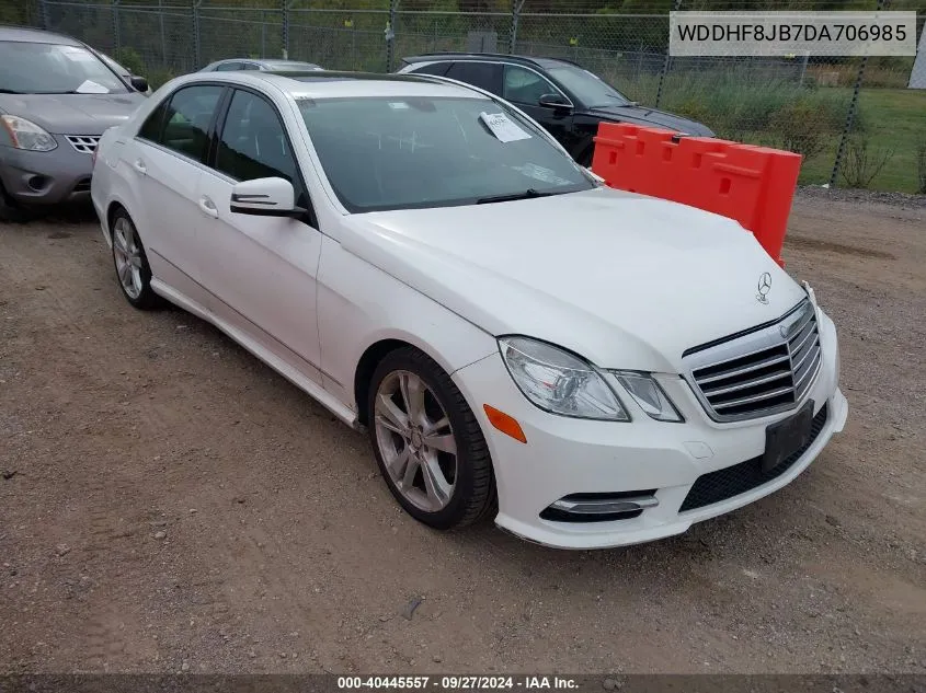 2013 Mercedes-Benz E 350 4Matic VIN: WDDHF8JB7DA706985 Lot: 40445557