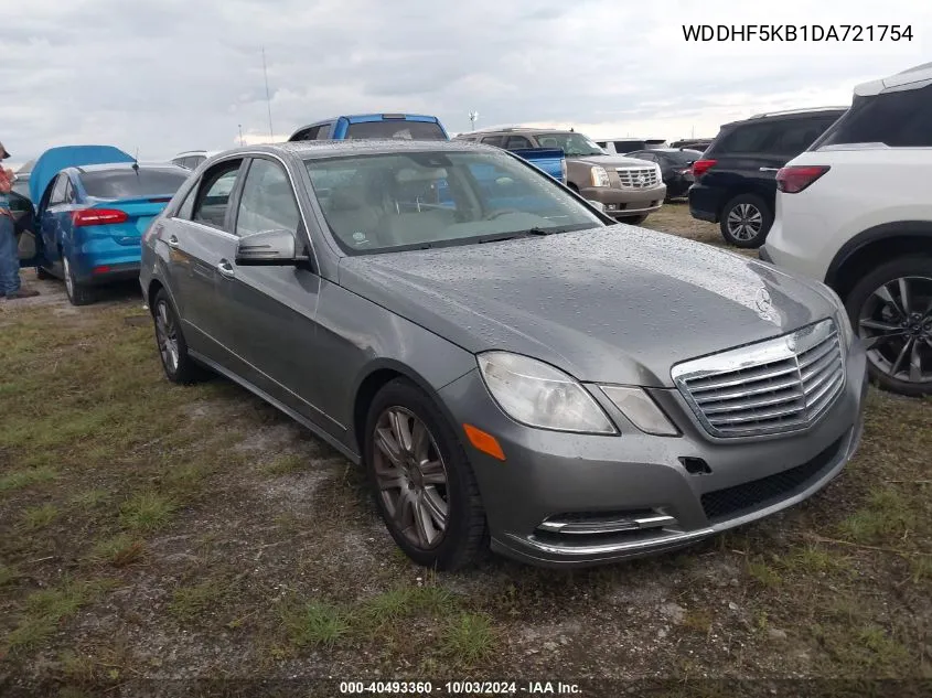 2013 Mercedes-Benz E 350 VIN: WDDHF5KB1DA721754 Lot: 40493360