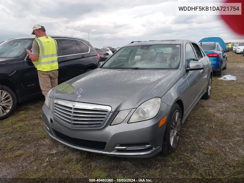 2013 Mercedes-Benz E 350 VIN: WDDHF5KB1DA721754 Lot: 40493360