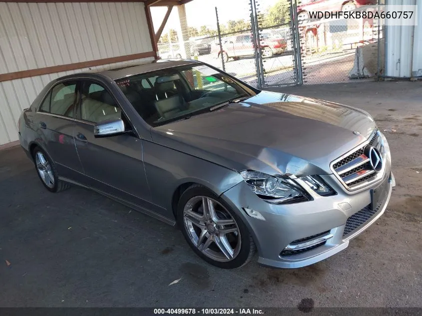 2013 Mercedes-Benz E 350 VIN: WDDHF5KB8DA660757 Lot: 40499678