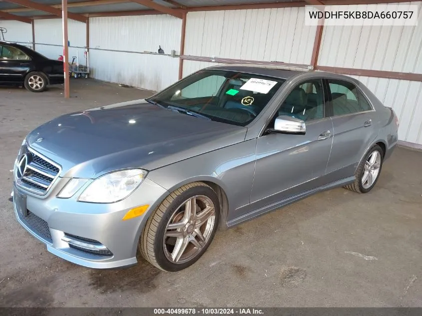 2013 Mercedes-Benz E 350 VIN: WDDHF5KB8DA660757 Lot: 40499678