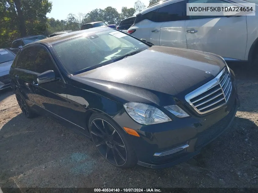 2013 Mercedes-Benz E 350 350 VIN: WDDHF5KB1DA724654 Lot: 40534140