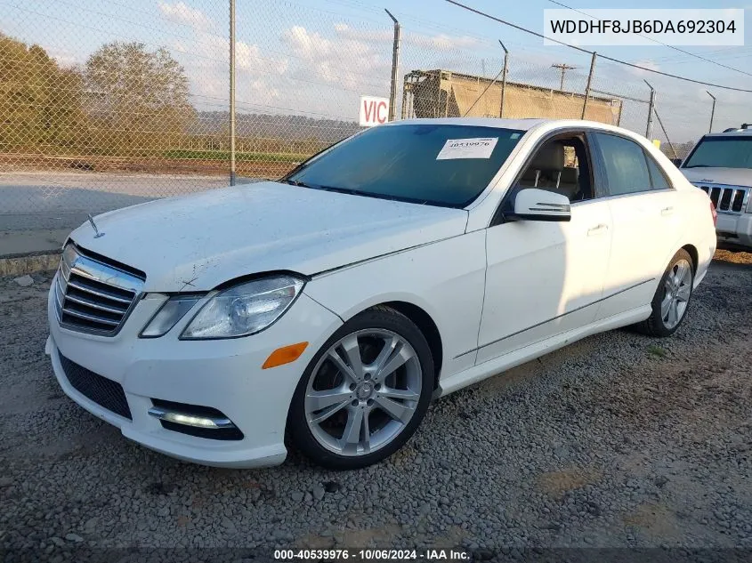 2013 Mercedes-Benz E 350 4Matic VIN: WDDHF8JB6DA692304 Lot: 40539976