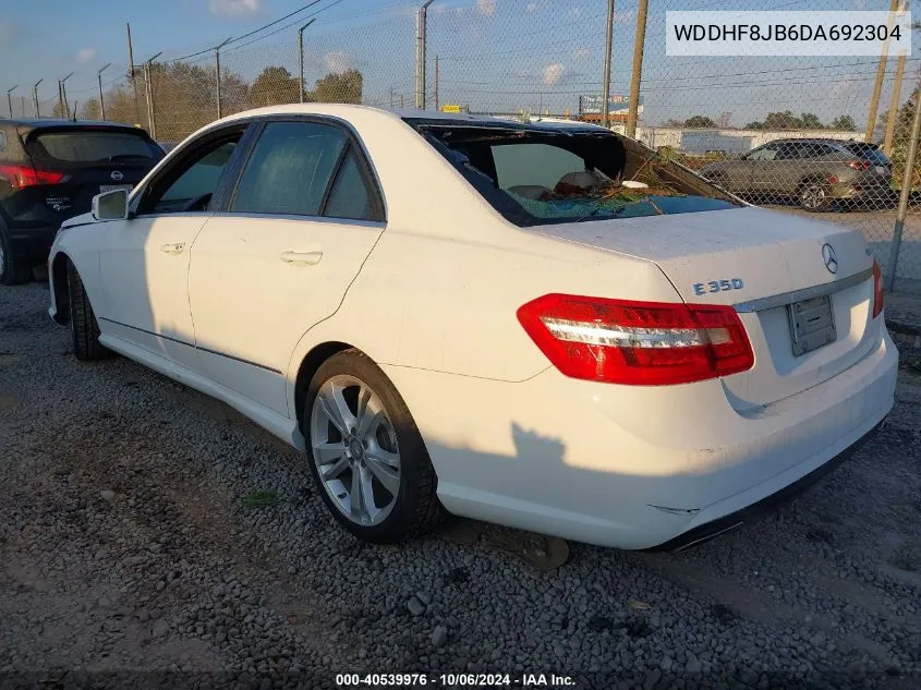 2013 Mercedes-Benz E 350 4Matic VIN: WDDHF8JB6DA692304 Lot: 40539976