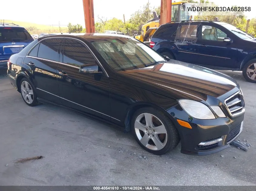 2013 Mercedes-Benz E 350 VIN: WDDHF5KB3DA682858 Lot: 40541610