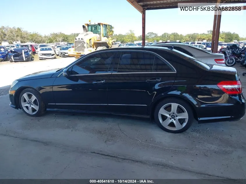 2013 Mercedes-Benz E 350 VIN: WDDHF5KB3DA682858 Lot: 40541610