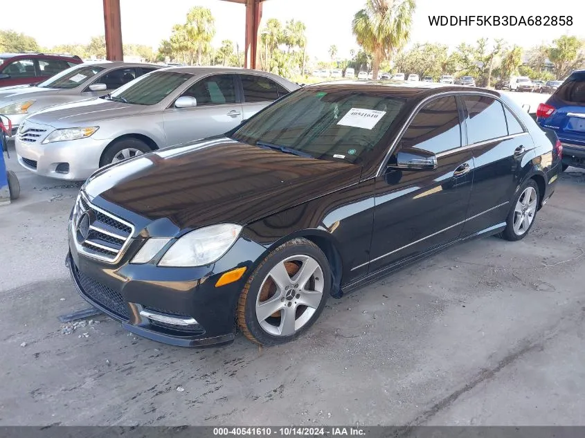 2013 Mercedes-Benz E 350 VIN: WDDHF5KB3DA682858 Lot: 40541610