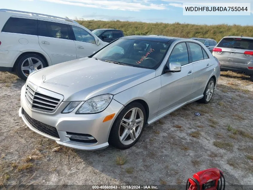 2013 Mercedes-Benz E 350 4Matic VIN: WDDHF8JB4DA755044 Lot: 40560843