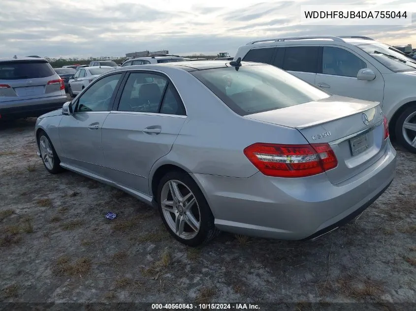 2013 Mercedes-Benz E 350 4Matic VIN: WDDHF8JB4DA755044 Lot: 40560843