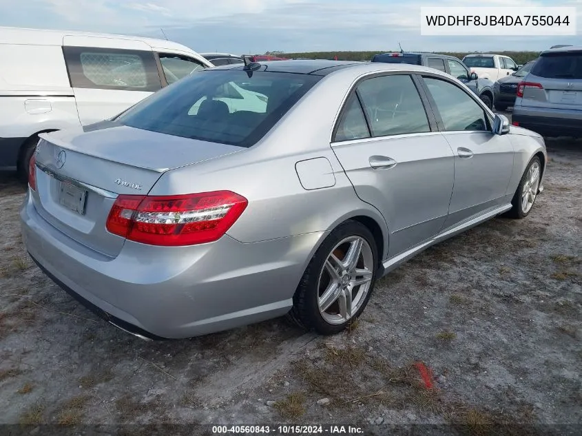 2013 Mercedes-Benz E 350 4Matic VIN: WDDHF8JB4DA755044 Lot: 40560843