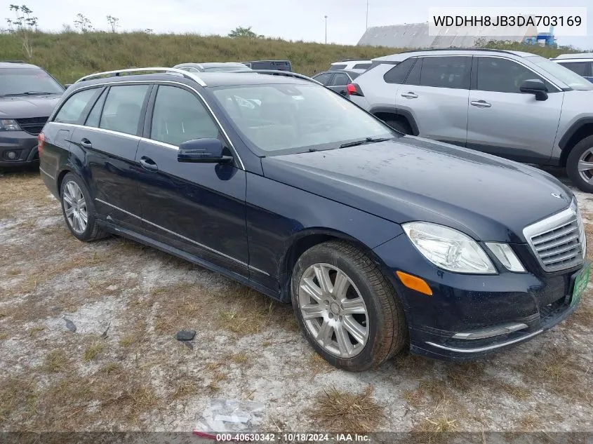 2013 Mercedes-Benz E 350 4Matic VIN: WDDHH8JB3DA703169 Lot: 40630342