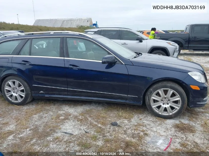 2013 Mercedes-Benz E 350 4Matic VIN: WDDHH8JB3DA703169 Lot: 40630342