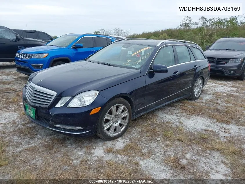 2013 Mercedes-Benz E 350 4Matic VIN: WDDHH8JB3DA703169 Lot: 40630342