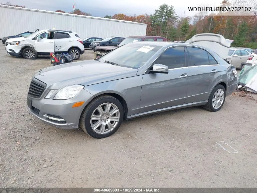 2013 Mercedes-Benz E 350 4Matic VIN: WDDHF8JB8DA732107 Lot: 40689893