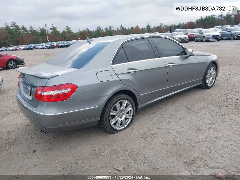 2013 Mercedes-Benz E 350 4Matic VIN: WDDHF8JB8DA732107 Lot: 40689893