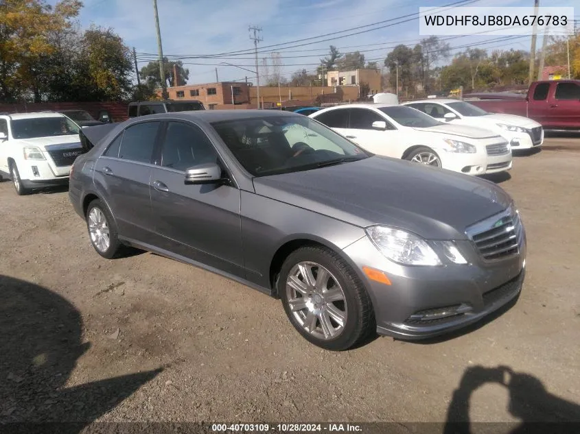 2013 Mercedes-Benz E 350 4Matic VIN: WDDHF8JB8DA676783 Lot: 40703109