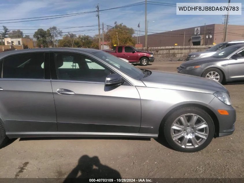 2013 Mercedes-Benz E 350 4Matic VIN: WDDHF8JB8DA676783 Lot: 40703109