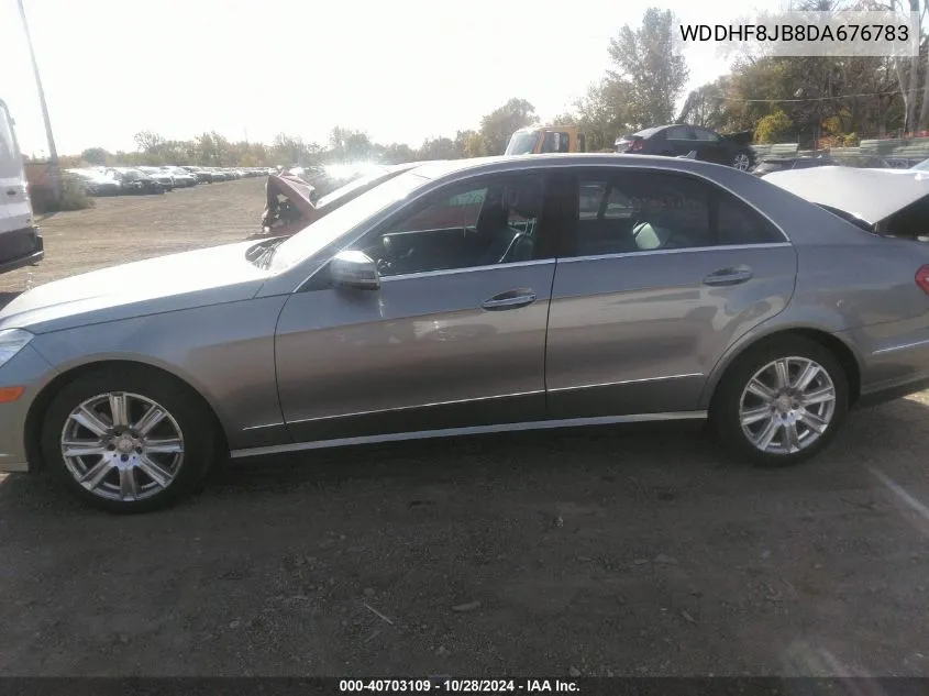 2013 Mercedes-Benz E 350 4Matic VIN: WDDHF8JB8DA676783 Lot: 40703109