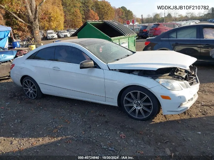 2013 Mercedes-Benz E 350 4Matic VIN: WDDKJ8JB1DF210782 Lot: 40724840