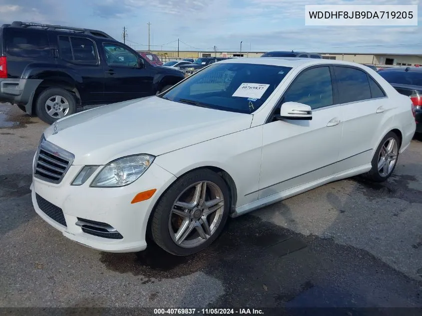 2013 Mercedes-Benz E 350 4Matic VIN: WDDHF8JB9DA719205 Lot: 40769837