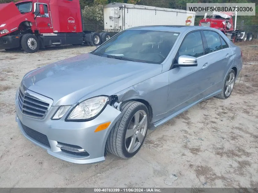 2013 Mercedes-Benz E 350 VIN: WDDHF5KB8DA730306 Lot: 40783399