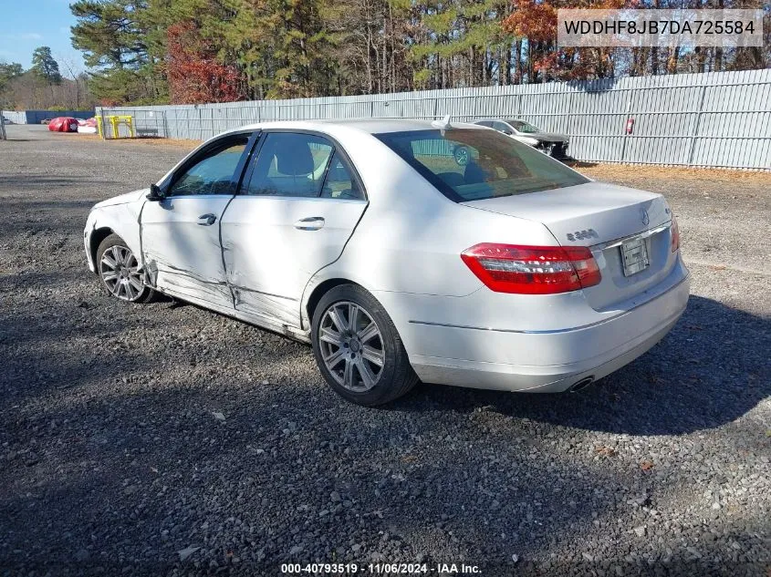 2013 Mercedes-Benz E 350 4Matic VIN: WDDHF8JB7DA725584 Lot: 40793519