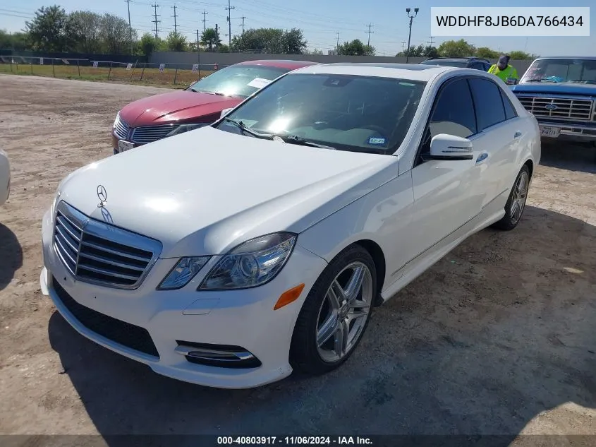 2013 Mercedes-Benz E 350 4Matic VIN: WDDHF8JB6DA766434 Lot: 40803917