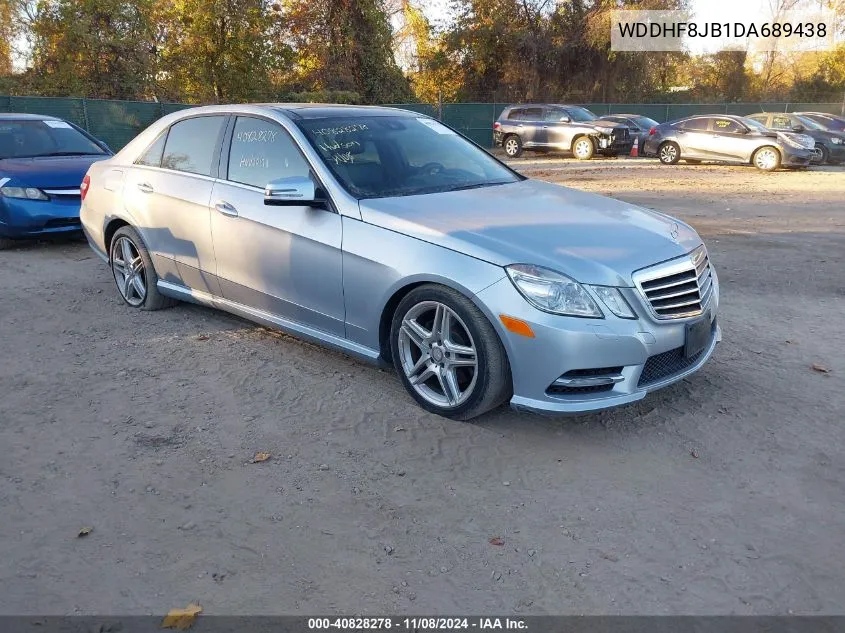 2013 Mercedes-Benz E 350 4Matic VIN: WDDHF8JB1DA689438 Lot: 40828278