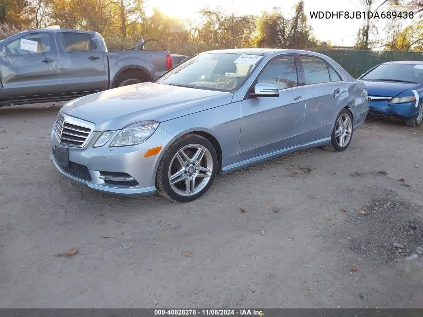 2013 Mercedes-Benz E 350 4Matic VIN: WDDHF8JB1DA689438 Lot: 40828278