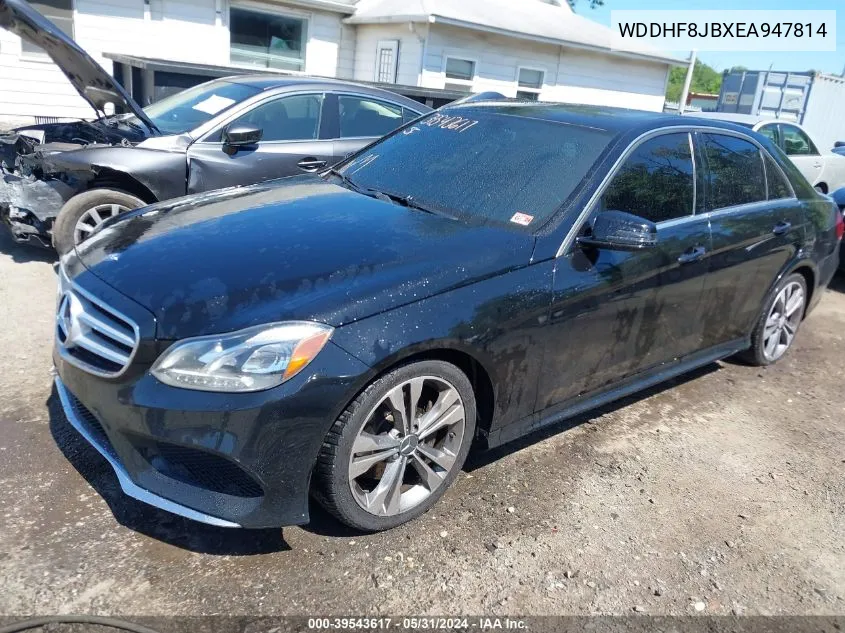 2014 Mercedes-Benz E 350 4Matic VIN: WDDHF8JBXEA947814 Lot: 39543617