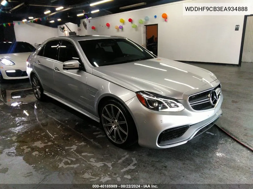 2014 Mercedes-Benz E 63 Amg 4Matic VIN: WDDHF9CB3EA934888 Lot: 40185989