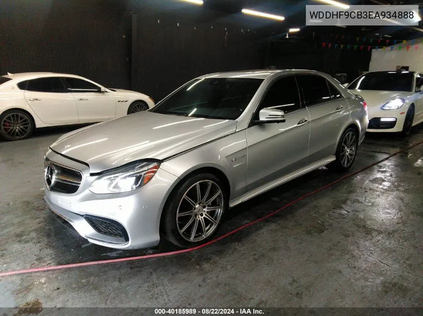 2014 Mercedes-Benz E 63 Amg 4Matic VIN: WDDHF9CB3EA934888 Lot: 40185989