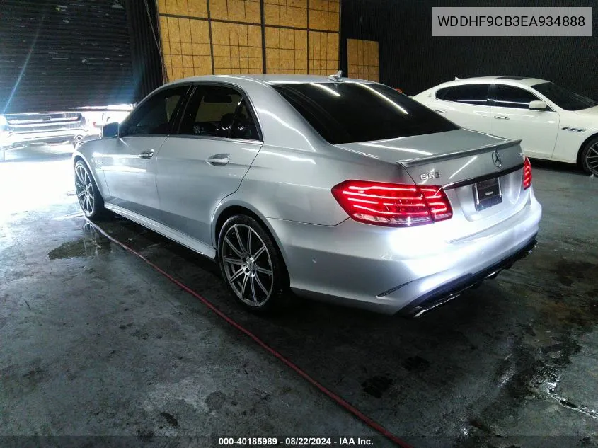 2014 Mercedes-Benz E 63 Amg 4Matic VIN: WDDHF9CB3EA934888 Lot: 40185989