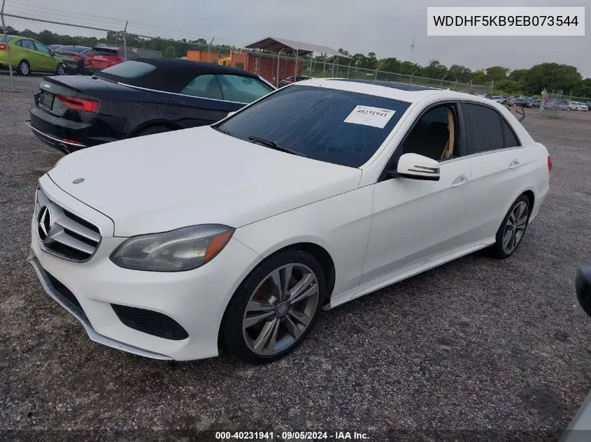 2014 Mercedes-Benz E 350 350 VIN: WDDHF5KB9EB073544 Lot: 40231941