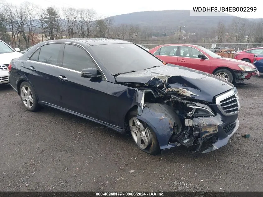 WDDHF8JB4EB002299 2014 Mercedes-Benz E 350 4Matic