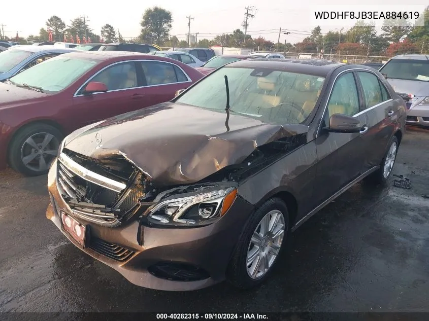 2014 Mercedes-Benz E 350 4Matic/E 350 Sport VIN: WDDHF8JB3EA884619 Lot: 40282315