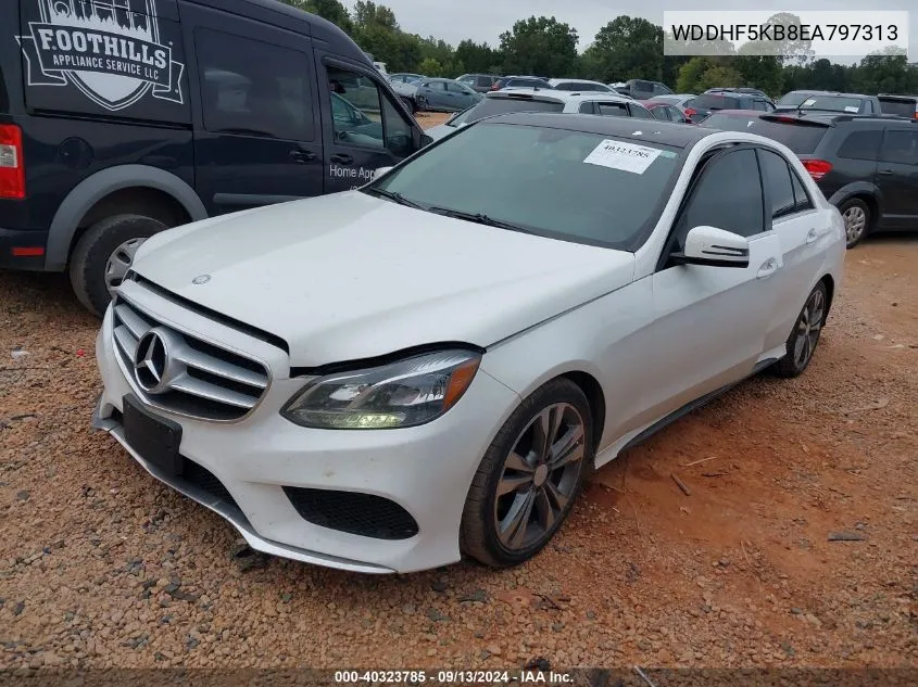 2014 Mercedes-Benz E 350 VIN: WDDHF5KB8EA797313 Lot: 40323785