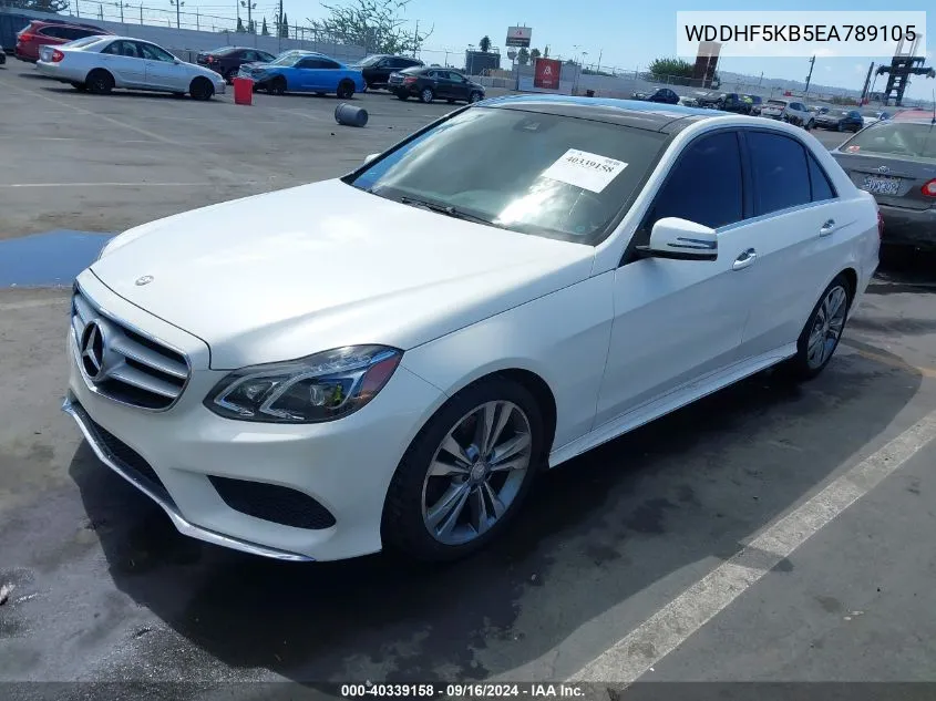 WDDHF5KB5EA789105 2014 Mercedes-Benz E 350