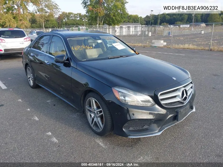 2014 Mercedes-Benz E 350 350 4Matic VIN: WDDHF8JB3EA906232 Lot: 40346161