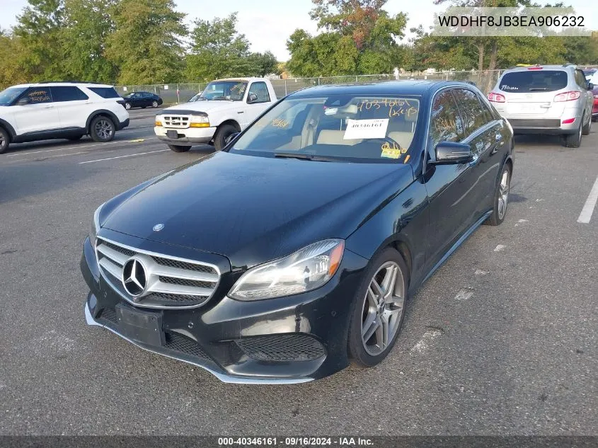 2014 Mercedes-Benz E 350 350 4Matic VIN: WDDHF8JB3EA906232 Lot: 40346161