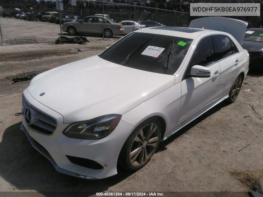 2014 Mercedes-Benz E 350 VIN: WDDHF5KB0EA976977 Lot: 40361204