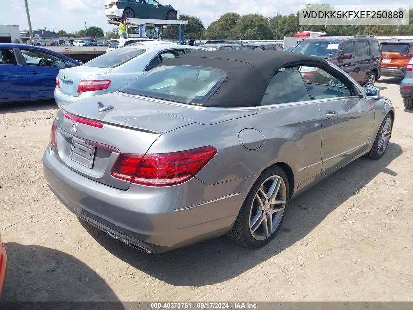 WDDKK5KFXEF250888 2014 Mercedes-Benz E 350