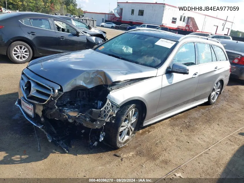 2014 Mercedes-Benz E 350 4Matic VIN: WDDHH8JB4EA977059 Lot: 40396270